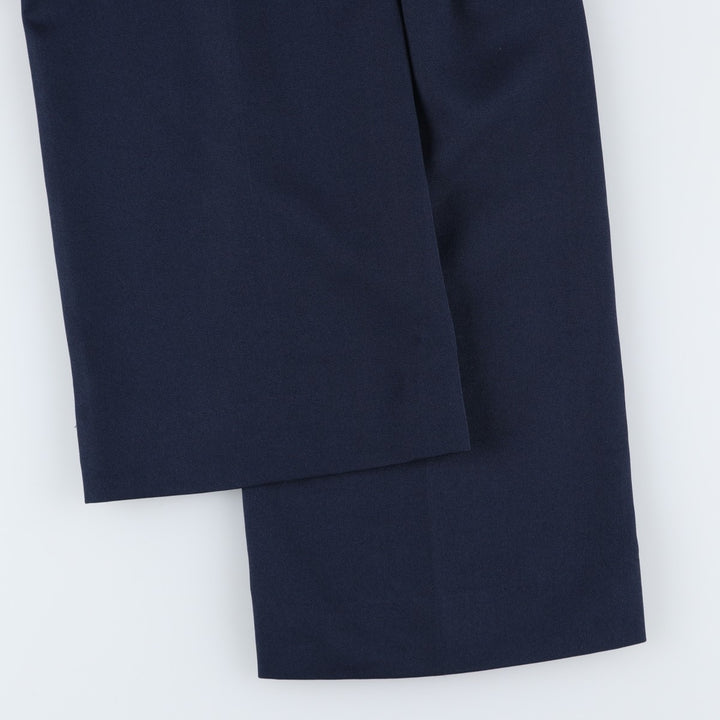FARAH slacks pants, made in USA, men's size W32 (approx.), vintage. unclear navy blue type Vintage Second Hand