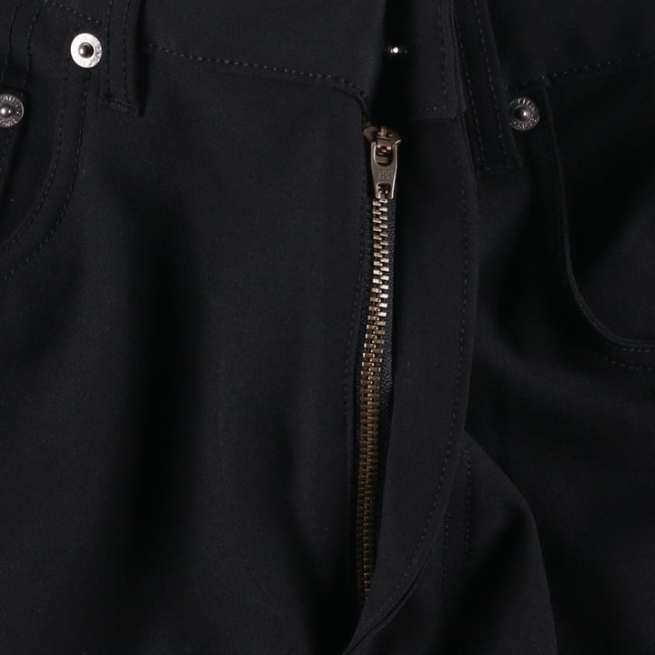 Calvin Klein Jeans slacks from the 2000s, men's size W37 polyester black type Vintage Second Hand