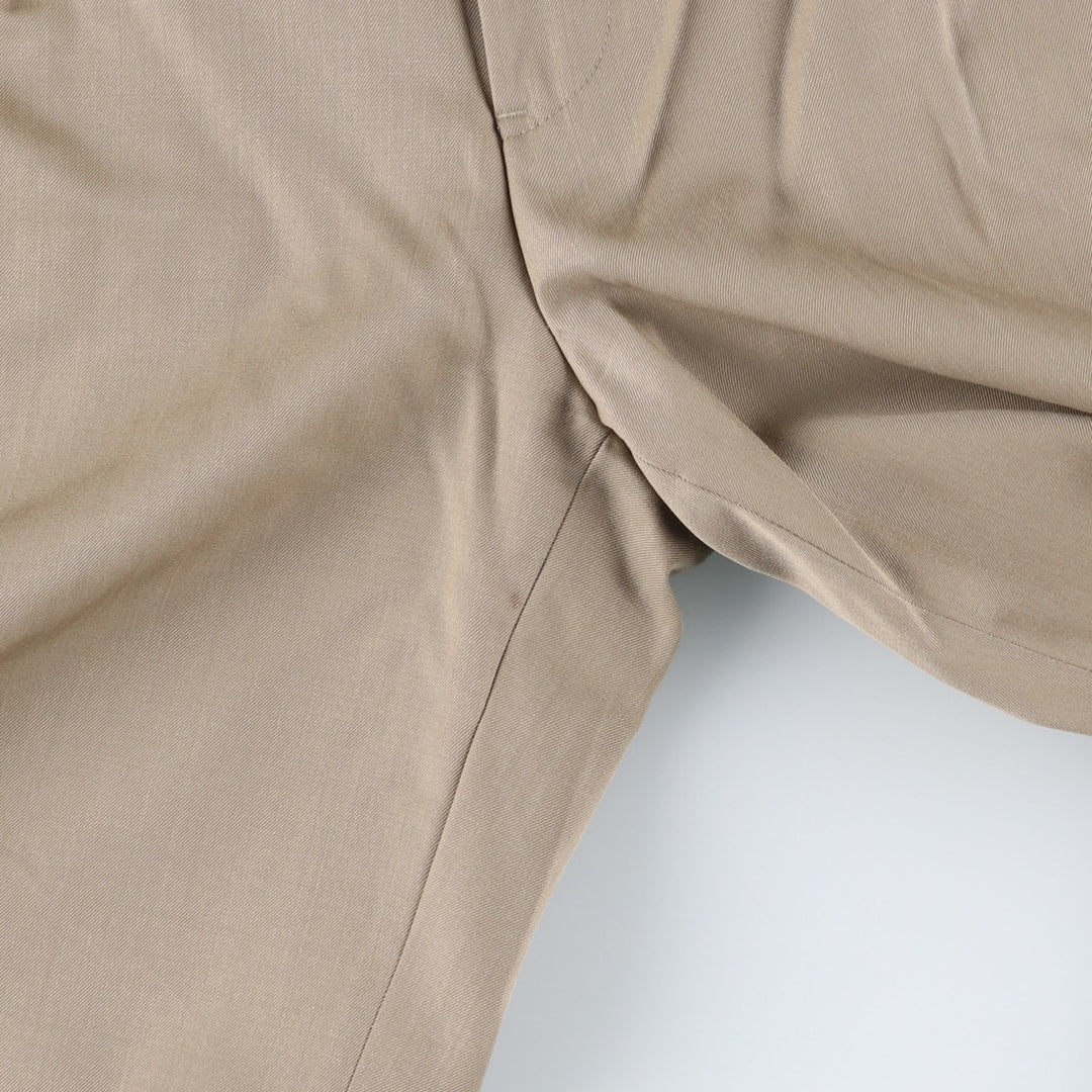 Brooks Brothers MADISON FIT Two-pleat Wool Pants, Men's Size 34 wool Beige type Vintage Second Hand