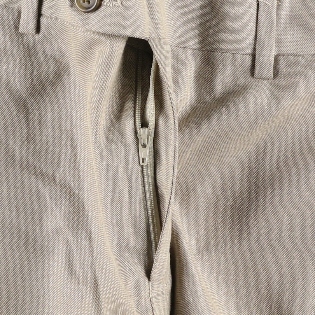Ralph Lauren LAUREN Lauren slacks men's size W34 polyester brown type Vintage Second Hand