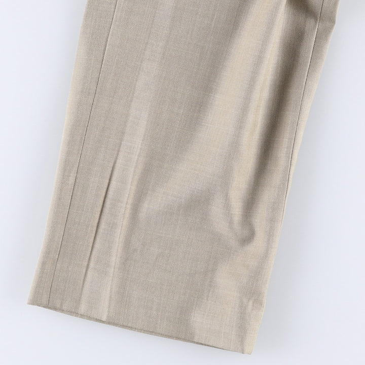 Ralph Lauren LAUREN Lauren slacks men's size W34 polyester brown type Vintage Second Hand