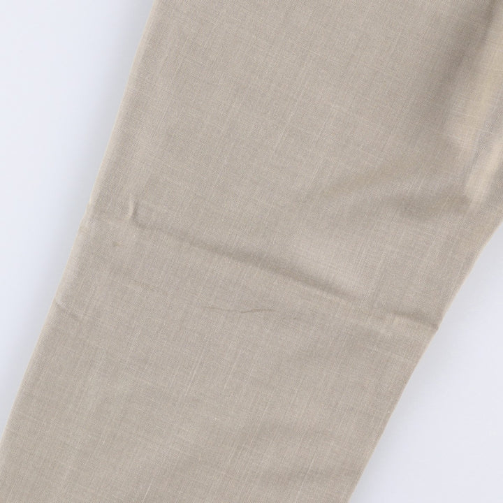 Ralph Lauren LAUREN Lauren slacks men's size W34 polyester brown type Vintage Second Hand