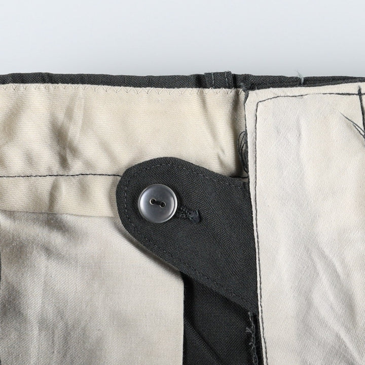 Authentic US military issue, 1970'S military dress pants/slacks, made in USA, size 31R (equivalent to men's W30), vintage. polyester Khaki type Vintage Second Hand