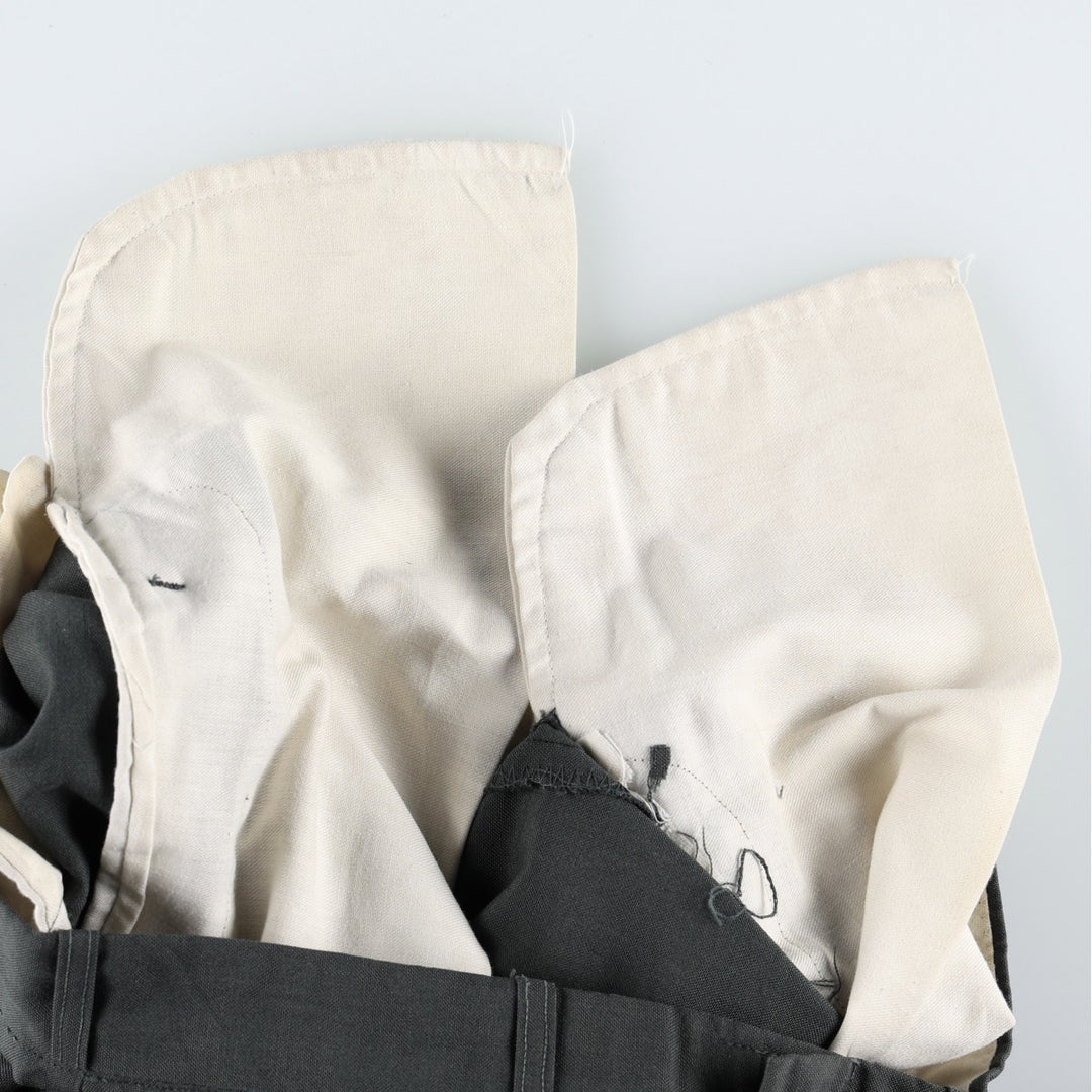 Authentic US military issue, 1970'S military dress pants/slacks, made in USA, size 31R (equivalent to men's W30), vintage. polyester Khaki type Vintage Second Hand