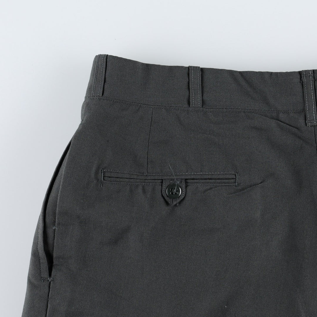 Authentic US military issue, 1970'S military dress pants/slacks, made in USA, size 31R (equivalent to men's W30), vintage. polyester Khaki type Vintage Second Hand