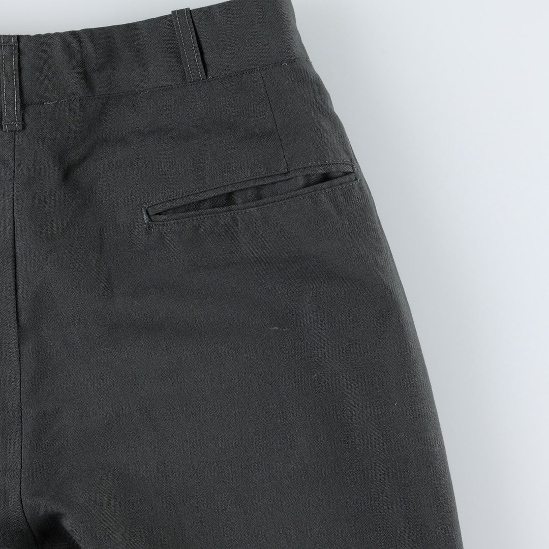 Authentic US military issue, 1970'S military dress pants/slacks, made in USA, size 31R (equivalent to men's W30), vintage. polyester Khaki type Vintage Second Hand