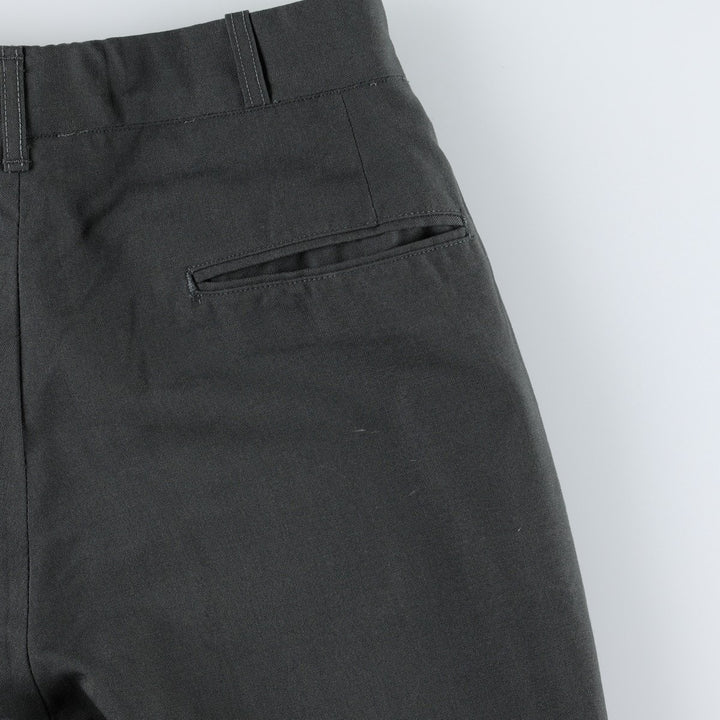 Authentic US military issue, 1970'S military dress pants/slacks, made in USA, size 31R (equivalent to men's W30), vintage. polyester Khaki type Vintage Second Hand