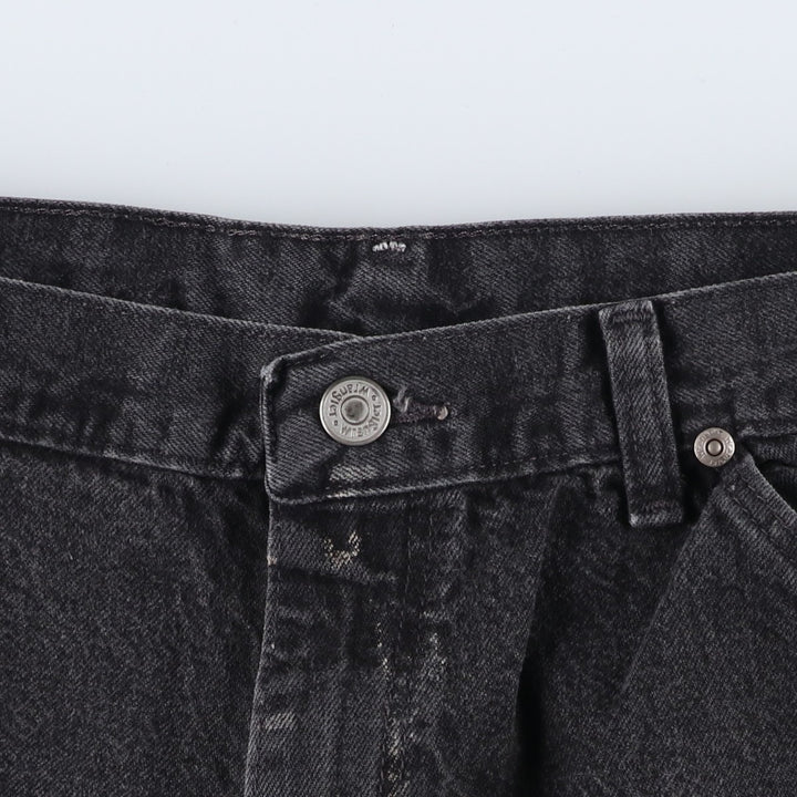 WRG JEANS CO Denim Painter Pants Men's Size W36 cotton black type Vintage Second Hand