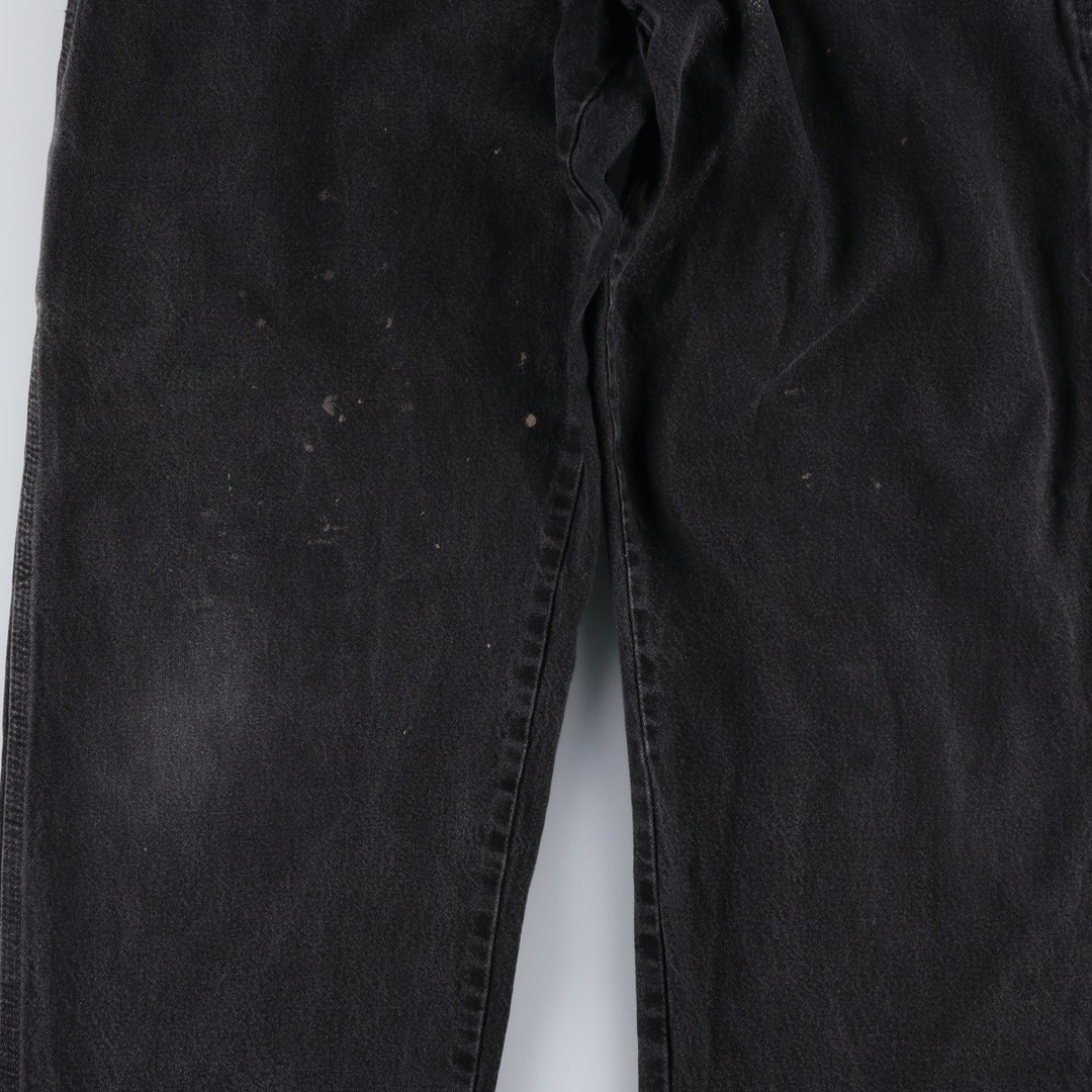 WRG JEANS CO Denim Painter Pants Men's Size W36 cotton black type Vintage Second Hand