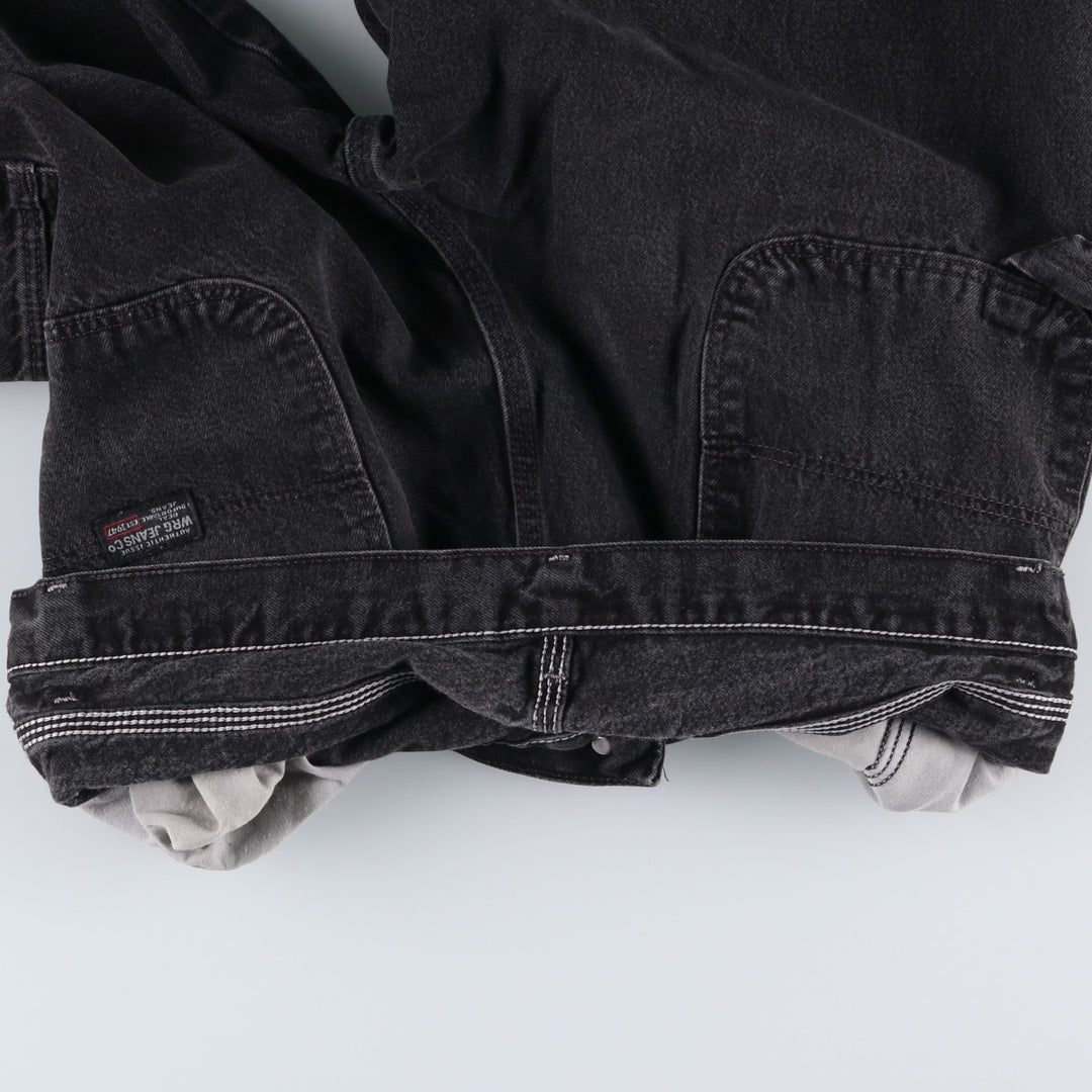 WRG JEANS CO Denim Painter Pants Men's Size W36 cotton black type Vintage Second Hand