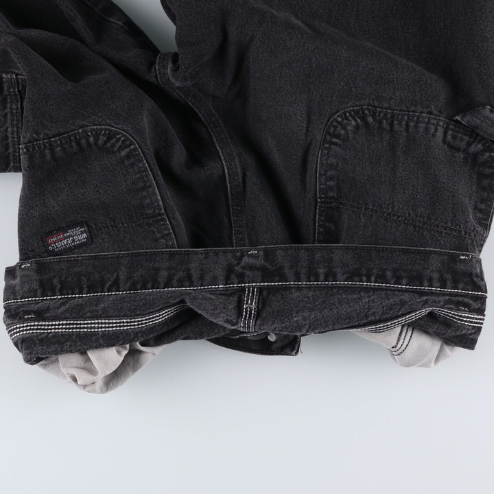 WRG JEANS CO Denim Painter Pants Men's Size W36 cotton black type Vintage Second Hand