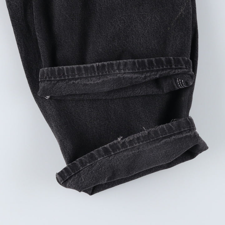 WRG JEANS CO Denim Painter Pants Men's Size W36 cotton black type Vintage Second Hand
