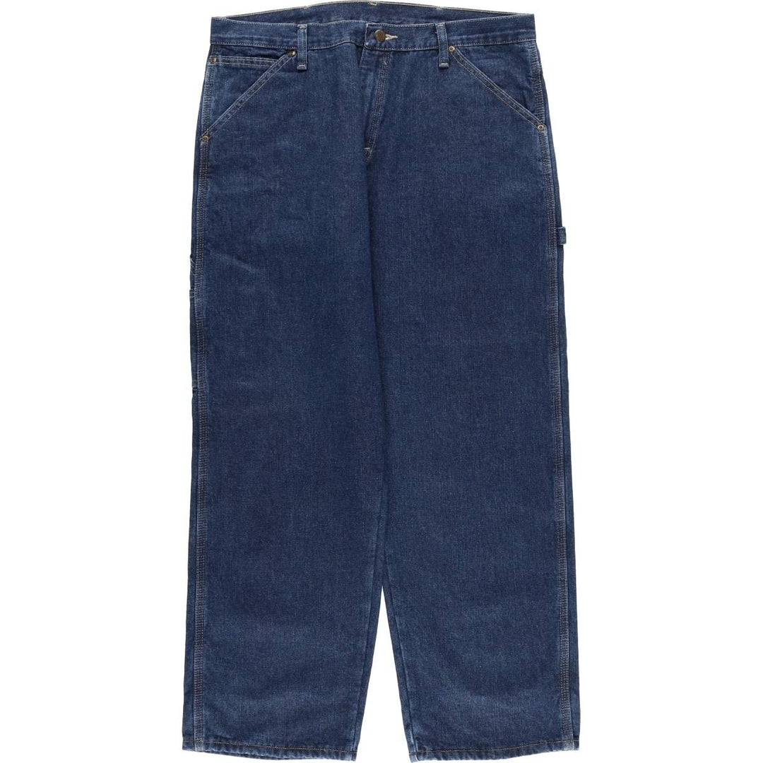 Wrangler Denim Painter Pants for Men, W36 cotton blue type Vintage Second Hand