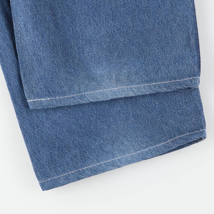 Oversized 60s-70'S Osh Kosh denim painter pants, made in the USA, men's size W46, vintage unclear blue type Vintage Second Hand