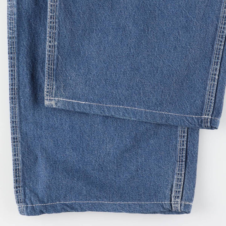 Oversized 60s-70'S Osh Kosh denim painter pants, made in the USA, men's size W46, vintage unclear blue type Vintage Second Hand