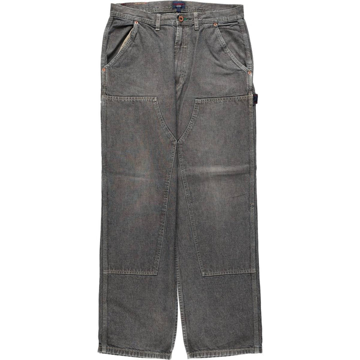 90s-00'S Tommy Hilfiger Jeans Double Knee Denim Painter Pants, Men's W33 (approx.) cotton gray type Vintage Second Hand