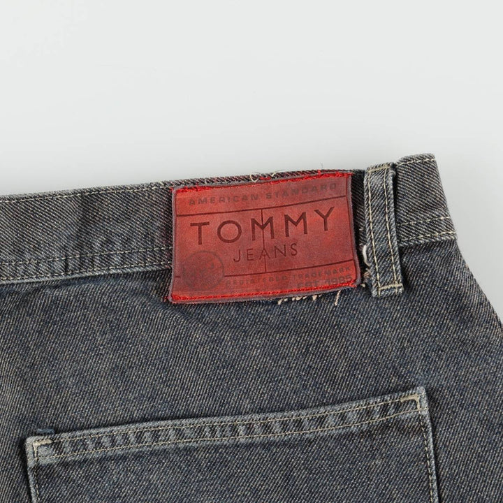 90s-00'S Tommy Hilfiger Jeans Double Knee Denim Painter Pants, Men's W33 (approx.) cotton gray type Vintage Second Hand
