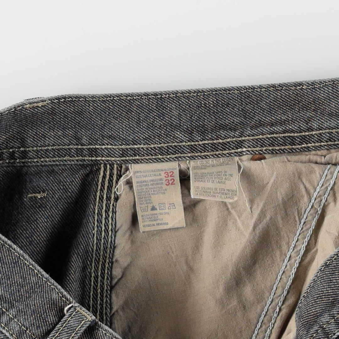 90s-00'S Tommy Hilfiger Jeans Double Knee Denim Painter Pants, Men's W33 (approx.) cotton gray type Vintage Second Hand