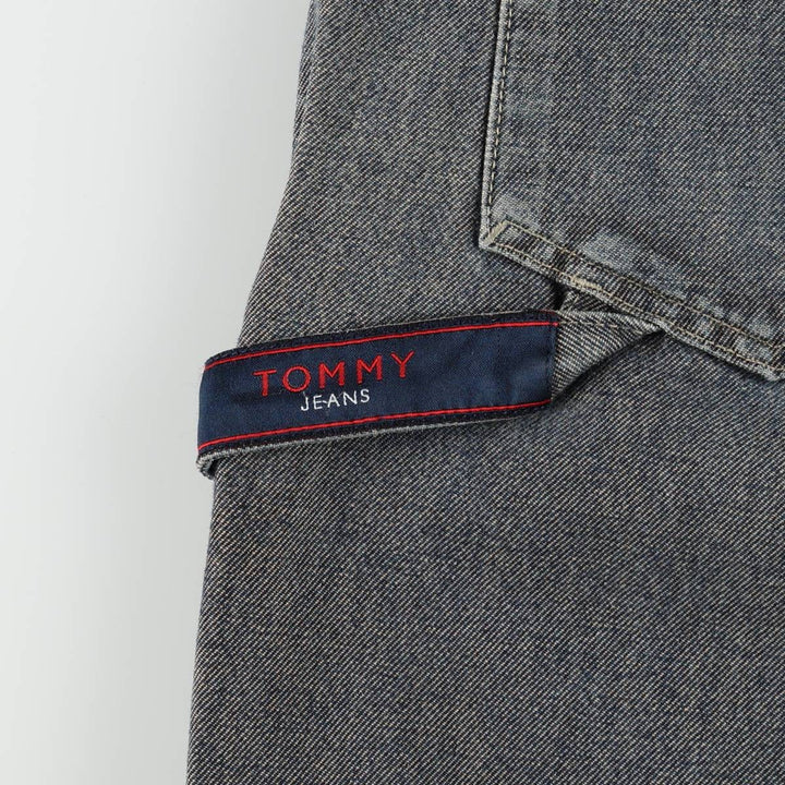 90s-00'S Tommy Hilfiger Jeans Double Knee Denim Painter Pants, Men's W33 (approx.) cotton gray type Vintage Second Hand