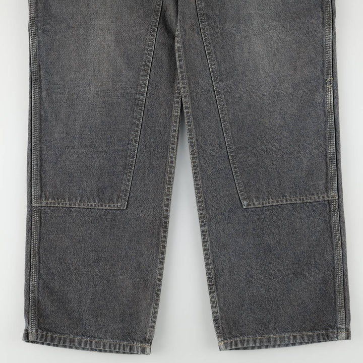 90s-00'S Tommy Hilfiger Jeans Double Knee Denim Painter Pants, Men's W33 (approx.) cotton gray type Vintage Second Hand