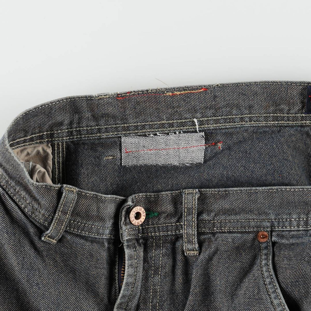 90s-00'S Tommy Hilfiger Jeans Double Knee Denim Painter Pants, Men's W33 (approx.) cotton gray type Vintage Second Hand