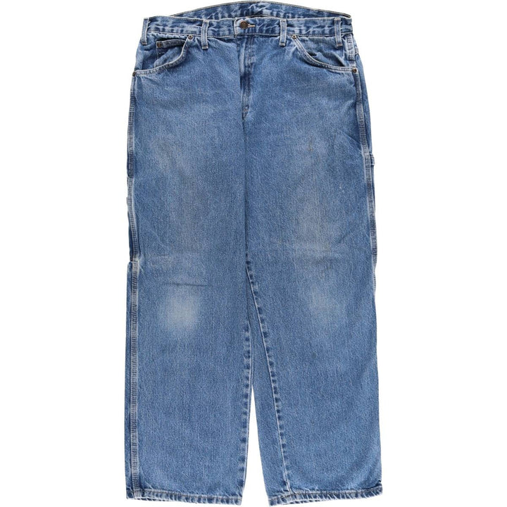 Dickies denim painter pants for men, equivalent to w36 cotton blue type Vintage Second Hand