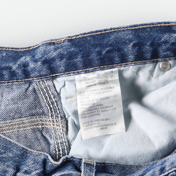 Dickies denim painter pants for men, equivalent to w36 cotton blue type Vintage Second Hand