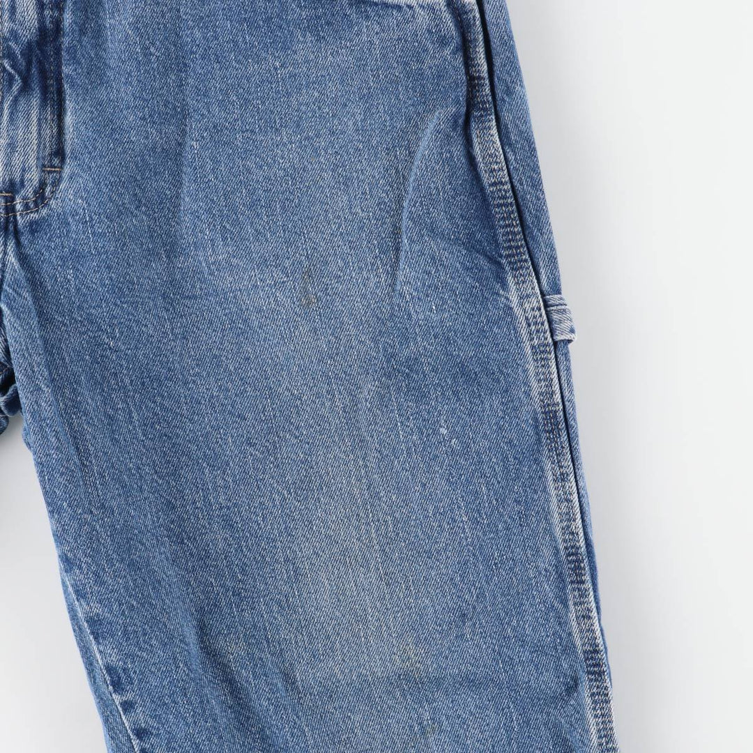 Dickies denim painter pants for men, equivalent to w36 cotton blue type Vintage Second Hand