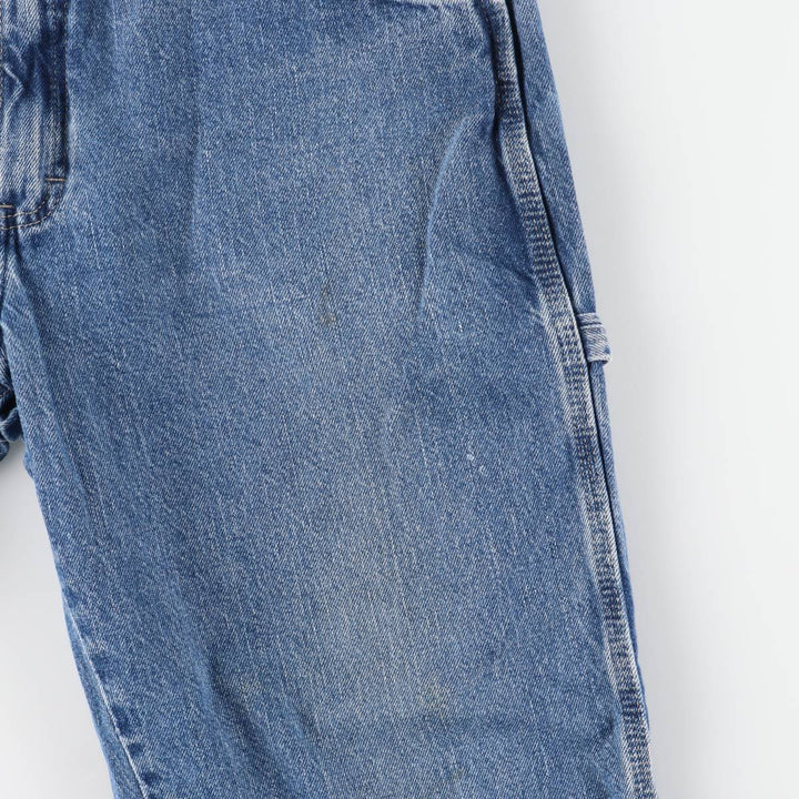 Dickies denim painter pants for men, equivalent to w36 cotton blue type Vintage Second Hand