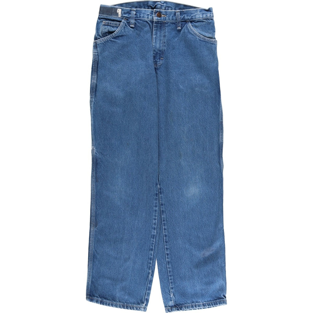 Dickies denim painter pants for men, equivalent to W30 cotton blue type Vintage Second Hand