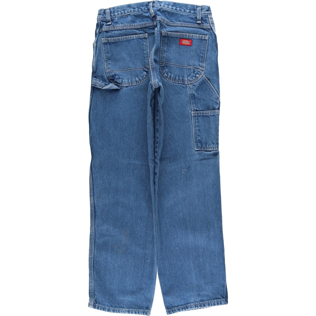 Dickies denim painter pants for men, equivalent to W30 cotton blue type Vintage Second Hand