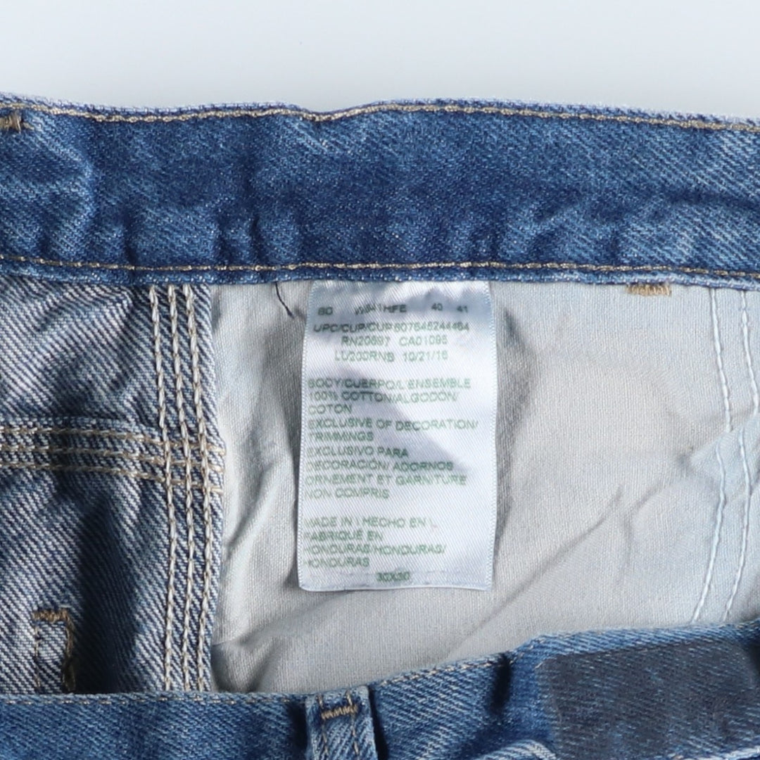 Dickies denim painter pants for men, equivalent to W30 cotton blue type Vintage Second Hand