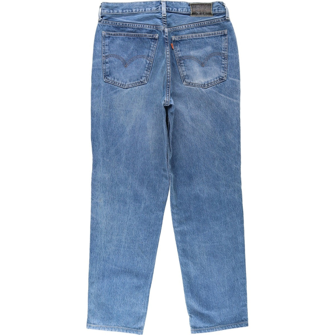 1990'S Levi's 412-0217 Orange Tab Tapered Denim Pants, Men's W33 (approx.), Vintage cotton blue type Vintage Second Hand