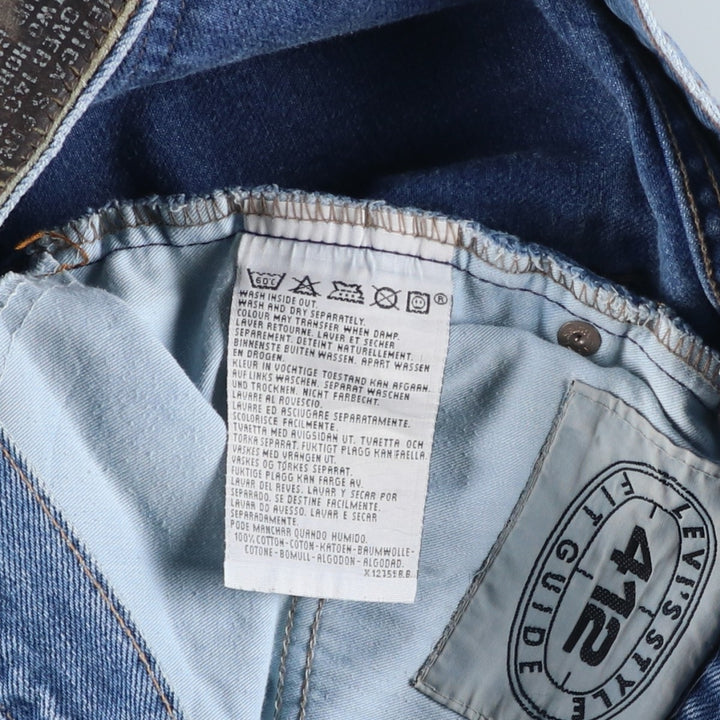 1990'S Levi's 412-0217 Orange Tab Tapered Denim Pants, Men's W33 (approx.), Vintage cotton blue type Vintage Second Hand