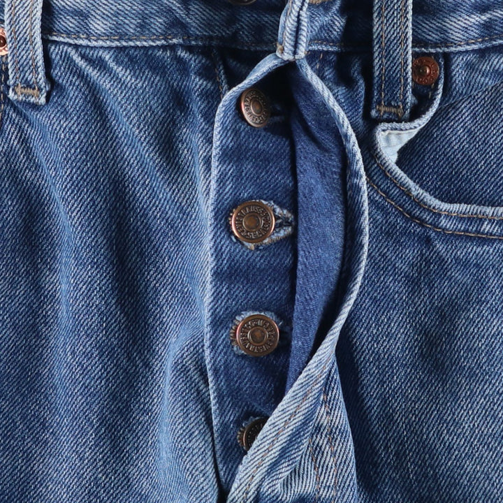 1990'S Levi's 412-0217 Orange Tab Tapered Denim Pants, Men's W33 (approx.), Vintage cotton blue type Vintage Second Hand