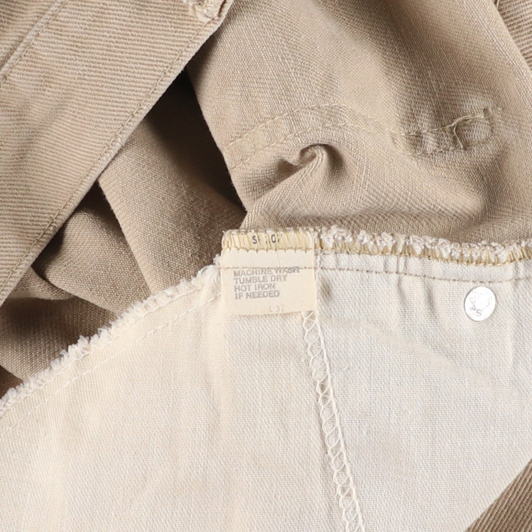 80s-90'S Levi's Tapered Denim Pants, Men's W37 (approx.), Vintage unclear Beige type Vintage Second Hand