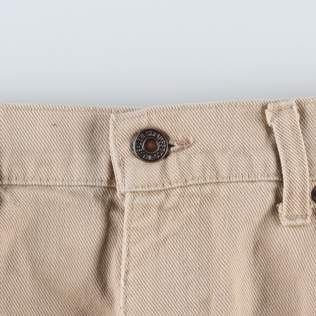 80s-90'S Levi's Tapered Denim Pants, Men's W37 (approx.), Vintage unclear Beige type Vintage Second Hand