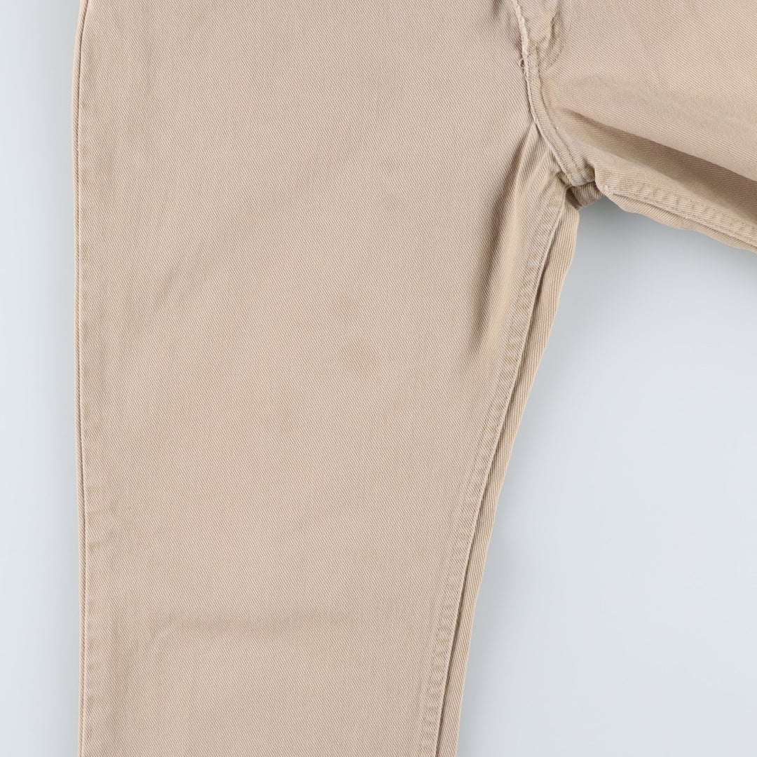80s-90'S Levi's Tapered Denim Pants, Men's W37 (approx.), Vintage unclear Beige type Vintage Second Hand