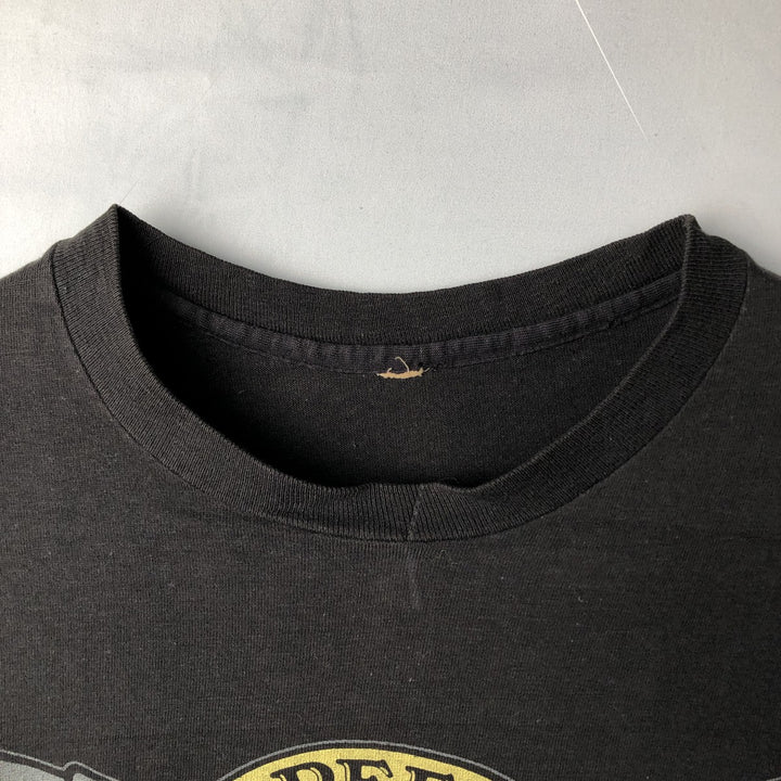 90'S REO SPEEDWAGON Band T-shirt, Men's Size L (approx.), Vintage unclear black type Vintage Second Hand