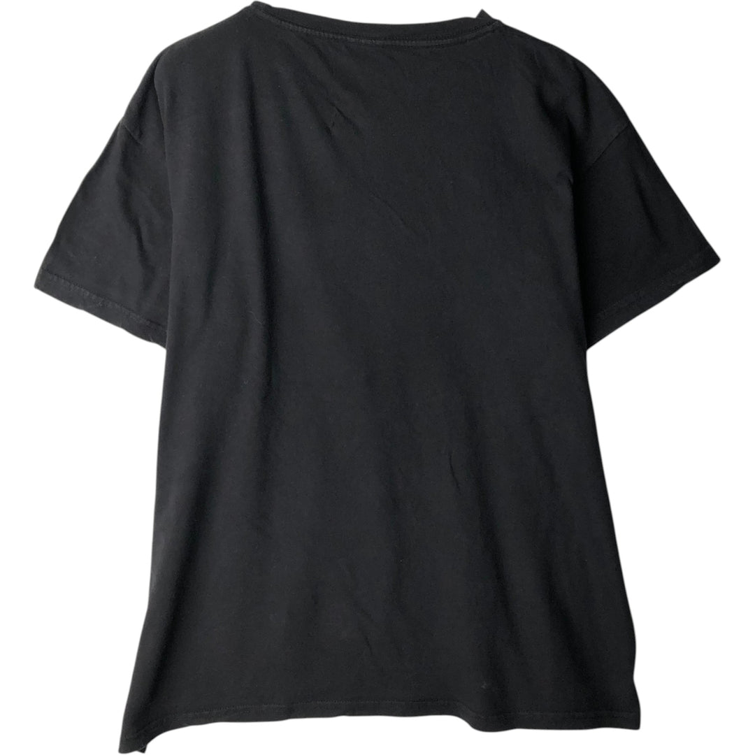 The Rolling Stones Band T-shirt, Band T, Men's L size cotton black type Vintage Second Hand