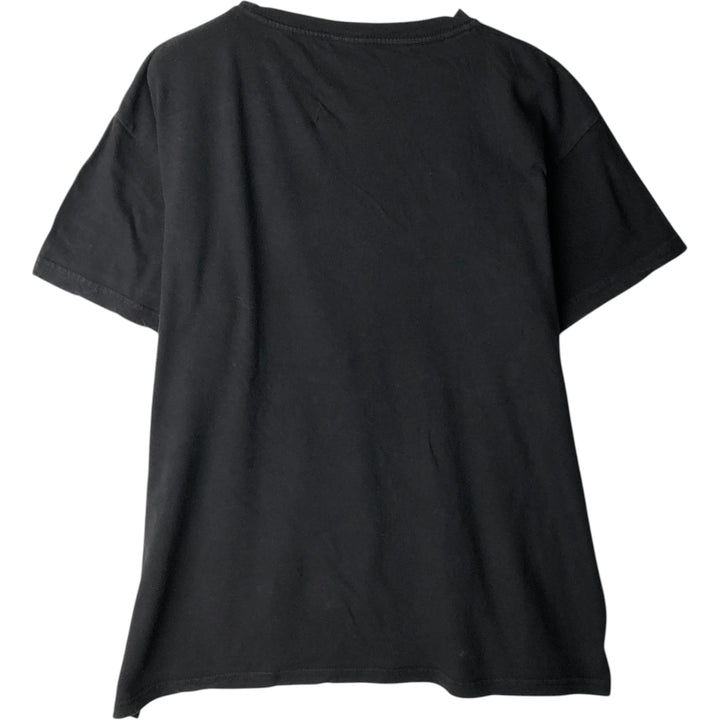 The Rolling Stones Band T-shirt, Band T, Men's L size cotton black type Vintage Second Hand