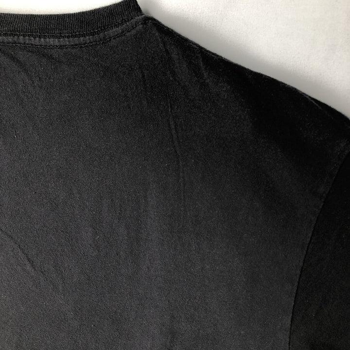 The Rolling Stones Band T-shirt, Band T, Men's L size cotton black type Vintage Second Hand