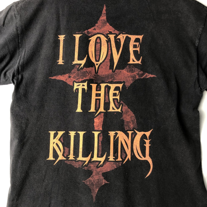 Fruit of the Loom Devil Driver Band T-shirt (Men's Size M) cotton black type Vintage Second Hand