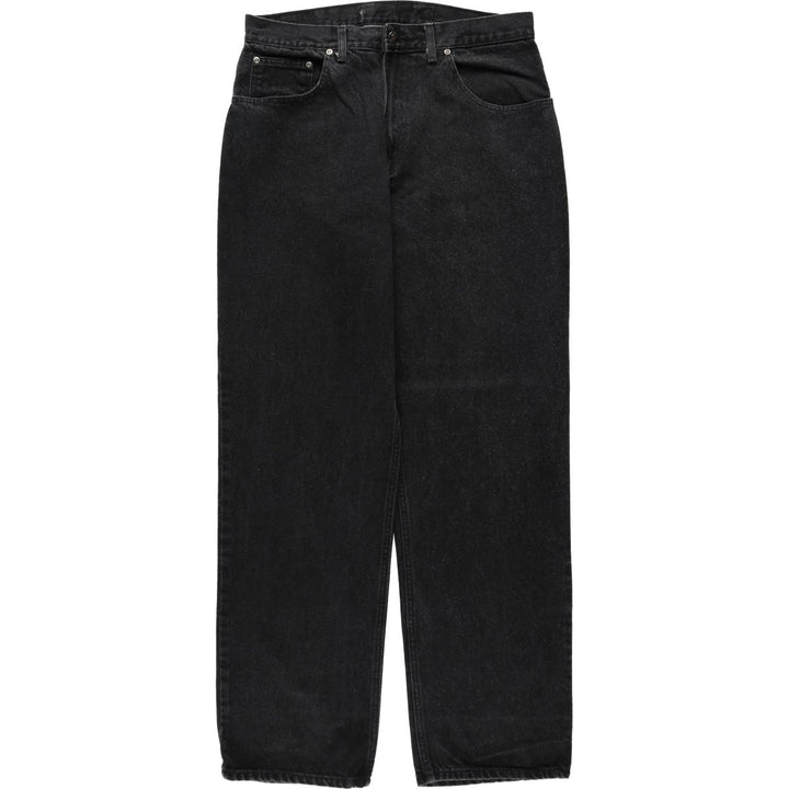 ~2000'S ARIZONA JEAN CO. Black Denim Tapered Denim Pants, Men's W35 equivalent cotton black type Vintage Second Hand