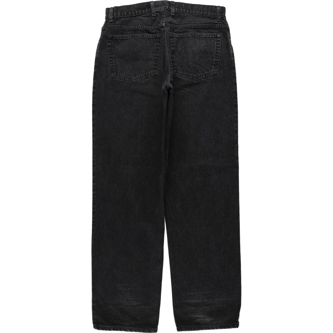 ~2000'S ARIZONA JEAN CO. Black Denim Tapered Denim Pants, Men's W35 equivalent cotton black type Vintage Second Hand