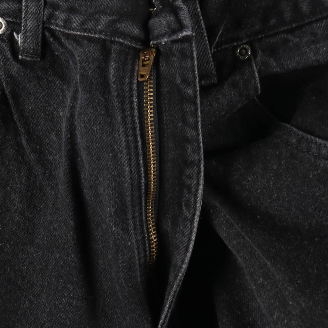 ~2000'S ARIZONA JEAN CO. Black Denim Tapered Denim Pants, Men's W35 equivalent cotton black type Vintage Second Hand