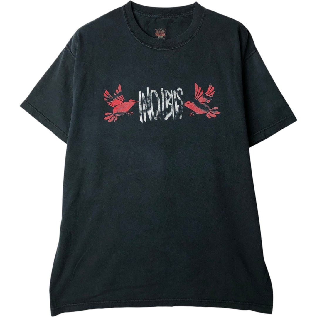 INCUBUS Floral Band T-Shirt (Men's Size M) cotton black type Vintage Second Hand