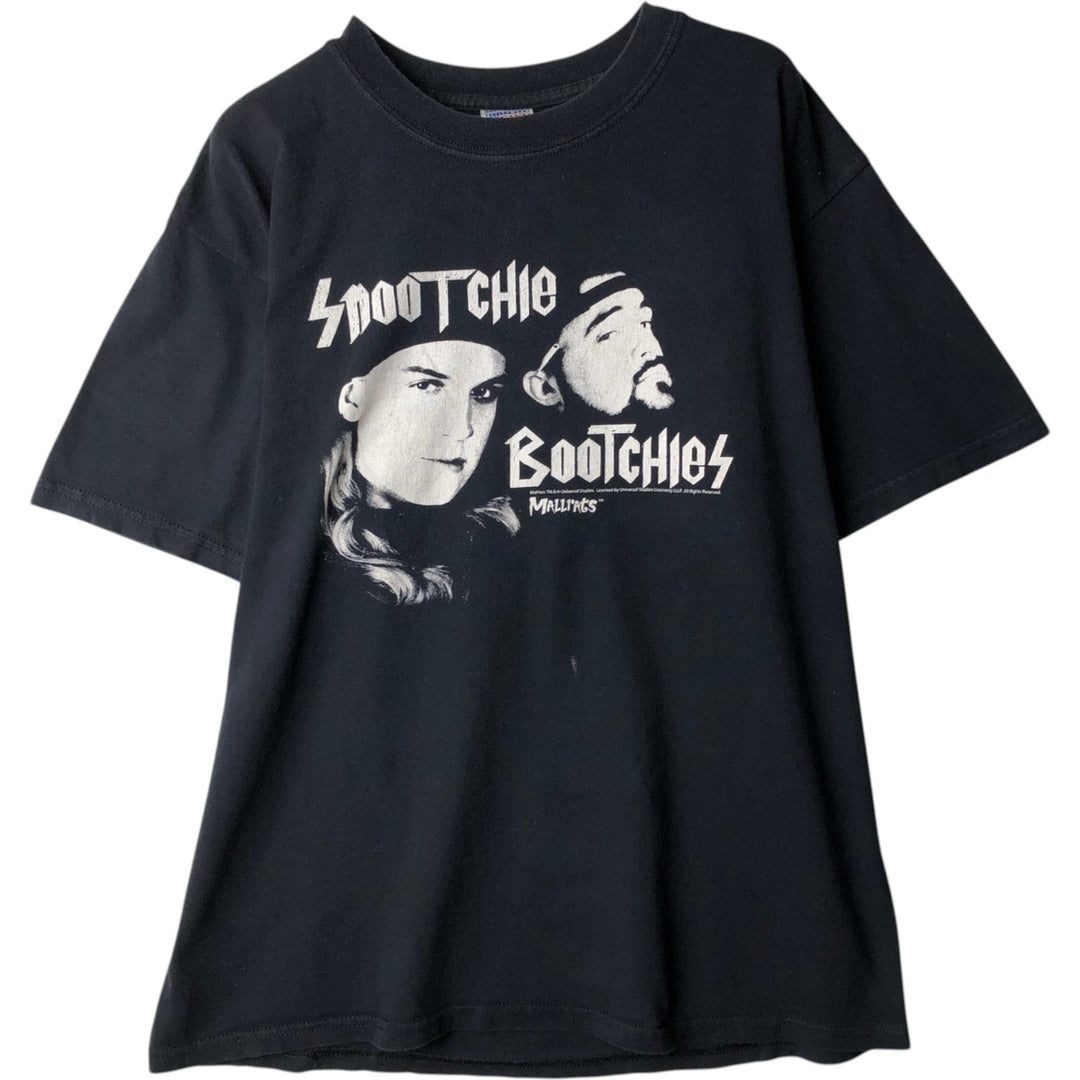 Gildan Mallrats Snoopchie Boots Movie T-shirt, Men's Size L (approx.) cotton black type Vintage Second Hand