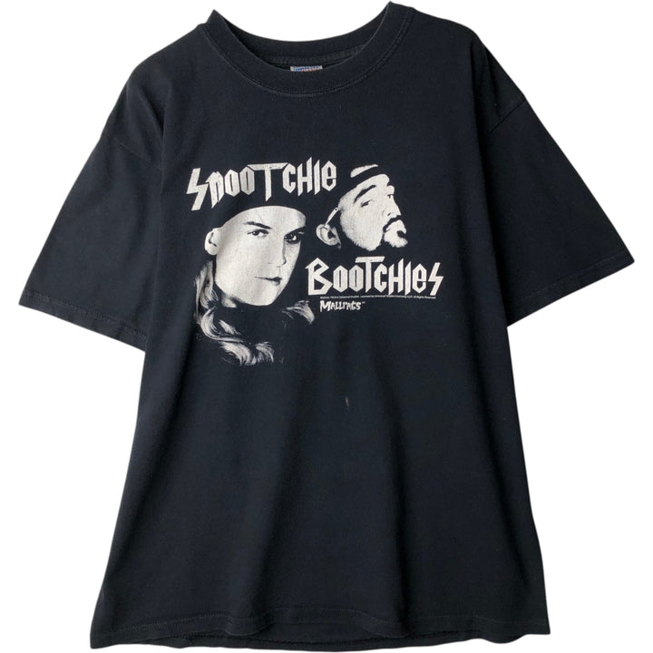 Gildan Mallrats Snoopchie Boots Movie T-shirt, Men's Size L (approx.) cotton black type Vintage Second Hand