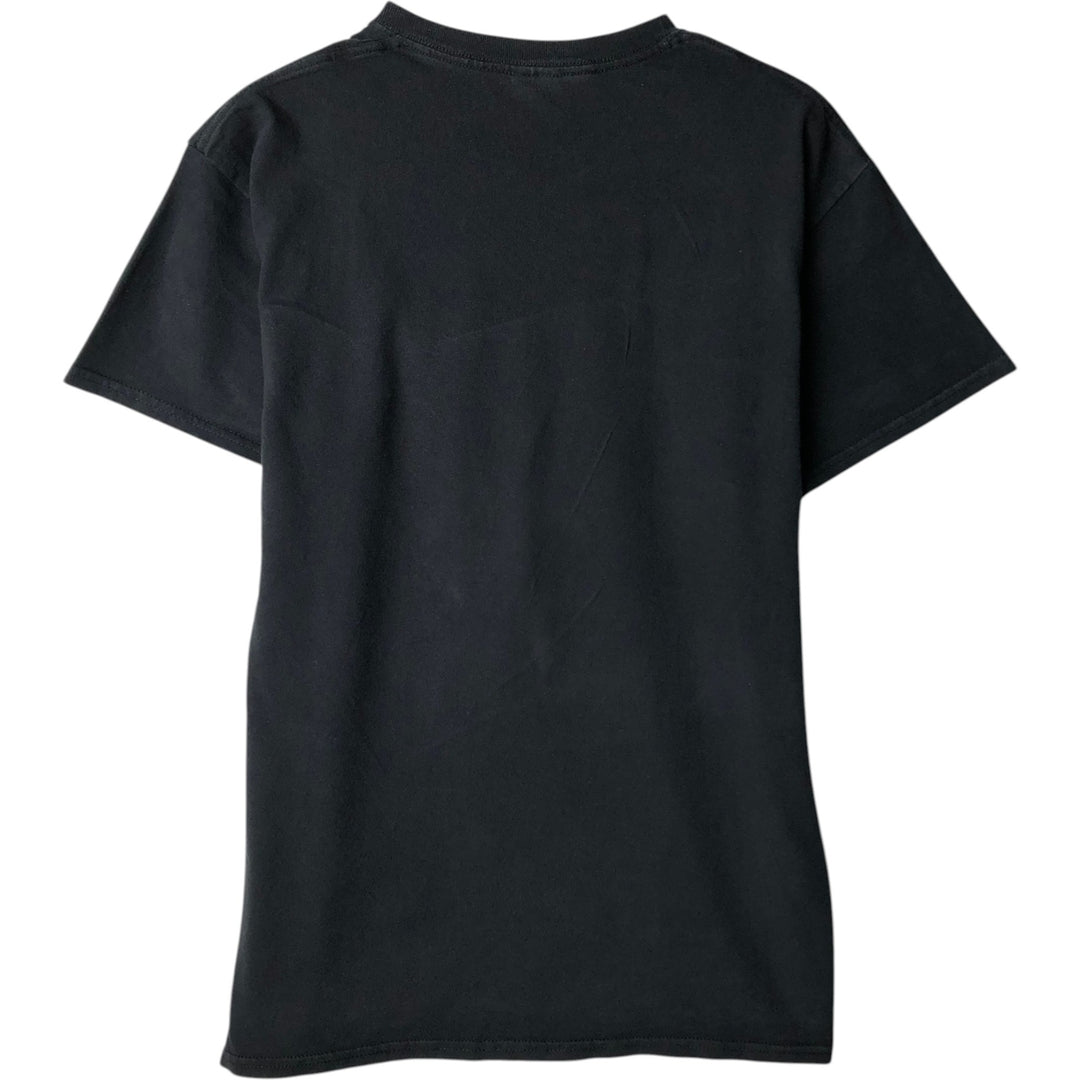 METALLICA Skull Pattern Band T-shirt Band Tee Men's M size cotton black type Vintage Second Hand